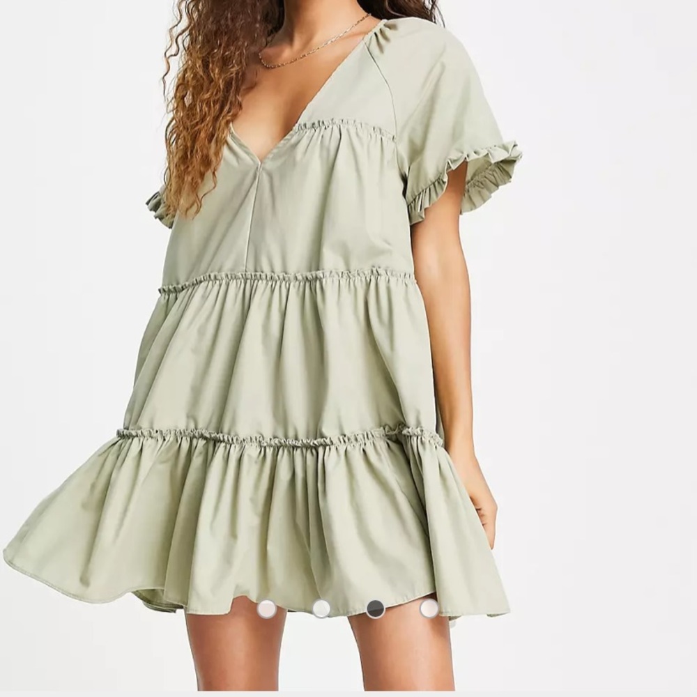 ASOS petite spring/summer light green dress. Size 00